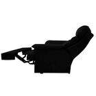 Poltrona Do Papai Elétrica Reclinável Decorativa Alana Suede