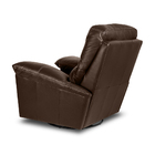 Poltrona Do Papai Em Couro Reclinável Giratória Relax Glider