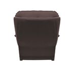 Poltrona Do Papai Manual Reclinável Alana Suede Marrom