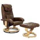 Poltrona Do Papai Massageadora Elétrica Com Puff Louis R02 Si