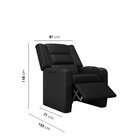 Poltrona Do Papai Mônica Yescasa Preto