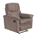 Poltrona Do Papai Ney 83cm Reclinável Manual Veludo Capuccino