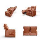 Poltrona Do Papai Reclinável 2 Lugares Sala De Cinema Pequim