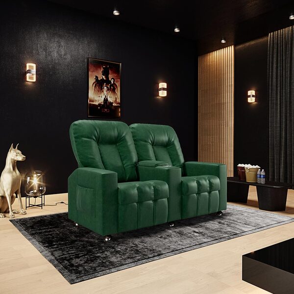 Poltrona Do Papai Reclinável 2 Lugares Sala De Cinema Pequim