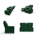 Poltrona Do Papai Reclinável 2 Lugares Sala De Cinema Pequim