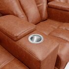 Poltrona Do Papai Reclinável 3 Lugares Sala De Cinema Pequim