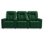 Poltrona Do Papai Reclinável 3 Lugares Sala De Cinema Pequim