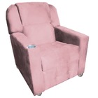 Poltrona Do Papai Reclinável 3 Posições Texas Rosa