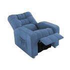 Poltrona Do Papai Reclinável Azera Matrix Pena Azul