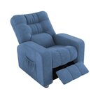 Poltrona Do Papai Reclinável Azera Matrix Pena Azul