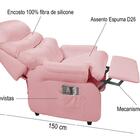 Poltrona Do Papai Reclinável Barão Com Assento De Elevação Co