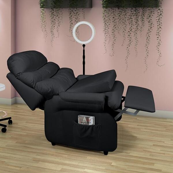 Poltrona Do Papai Reclinável Barão Com Assento De Elevação Co