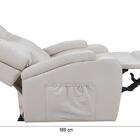 Poltrona Do Papai Reclinável Barcelona Corano Gelo Motorizada