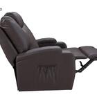 Poltrona Do Papai Reclinável Barcelona Corano Marrom Motoriza