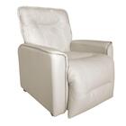 Poltrona Do Papai Reclinável Benjamin Veludo Bege Carolina Es