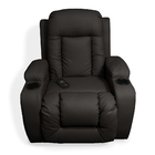 Poltrona Do Papai Reclinável Com Massagem E Balanço Giratória