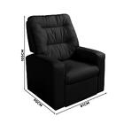 Poltrona Do Papai Reclinável Corino Preto Pequim Shop Jm