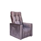 Poltrona Do Papai Reclinável Dallas Frank Estofados Marrom Es