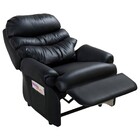 Poltrona Do Papai Reclinável Debby Pu Sintético Preto G30 - G
