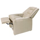 Poltrona Do Papai Reclinável Divah Sued Areia - Gran Belo