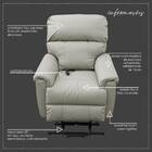 Poltrona Do Papai Reclinável Elétrica Com Controle Kyoto Lift