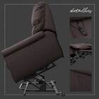 Poltrona Do Papai Reclinável Elétrica Com Controle Kyoto Lift