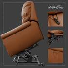 Poltrona Do Papai Reclinável Elétrica Com Controle Kyoto Lift