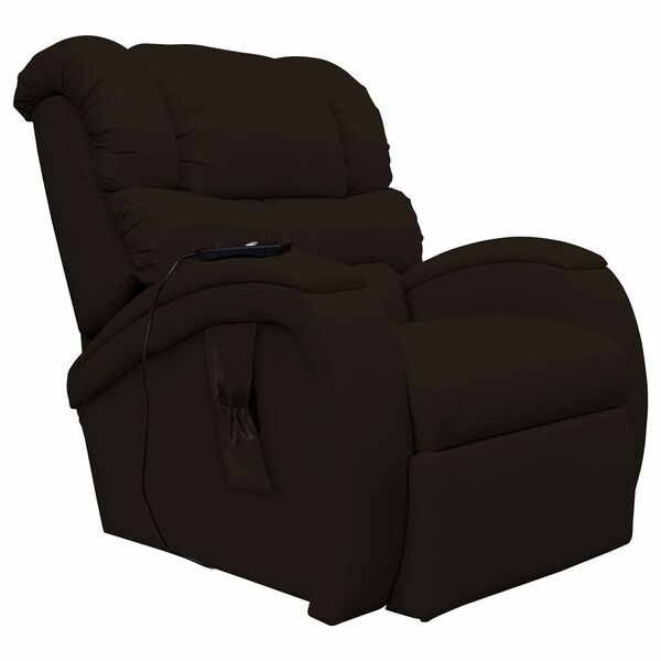 Poltrona Do Papai Reclinável Elétrica Com Controle Sala De Es