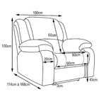 Poltrona Do Papai Reclinável Elétrica Com Entrada Usb Magnum