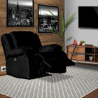 Poltrona Do Papai Reclinável Elétrica Com Entrada Usb Magnum