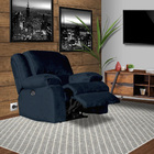 Poltrona Do Papai Reclinável Elétrica Com Massagem E Usb Magn