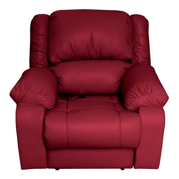 Poltrona Do Papai Reclinável Elétrica Com Massagem Magnum Pu