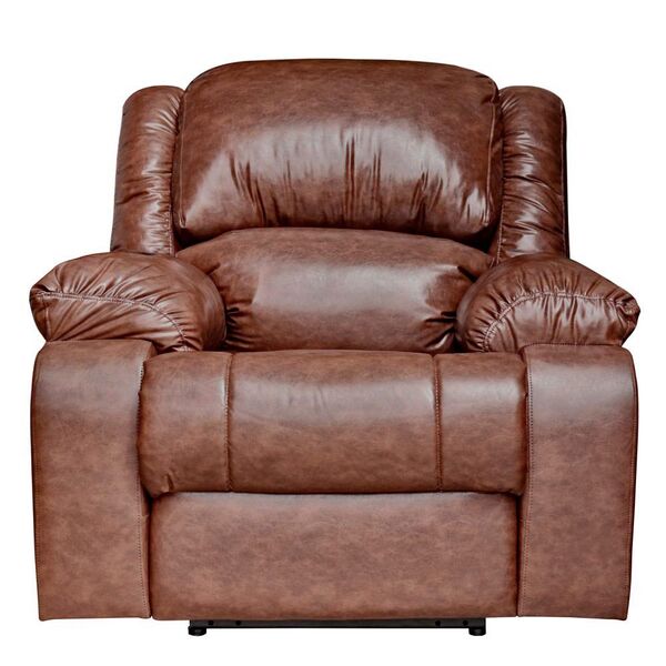 Poltrona Do Papai Reclinável Elétrica Magnum Pu Sintético Mar