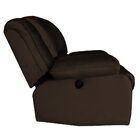 Poltrona Do Papai Reclinável Elétrica Magnum Veludo Marrom Ch