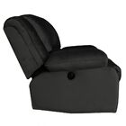 Poltrona Do Papai Reclinável Elétrica Magnum Veludo Marrom G2