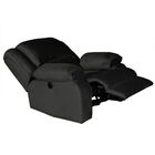 Poltrona Do Papai Reclinável Elétrica Magnum Veludo Marrom G2