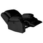 Poltrona Do Papai Reclinável Elétrica Magnum Veludo Preto G23