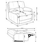 Poltrona Do Papai Reclinável Elétrico Asmará Power Touch Smal