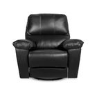 Poltrona Do Papai Reclinável Em Couro Giratória Relax Glider