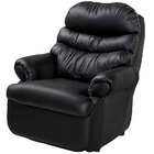 Poltrona Do Papai Reclinável Em Korino Preto