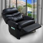Poltrona Do Papai Reclinável Em Korino Preto