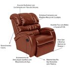 Poltrona Do Papai Reclinável Giratória E Balanço Zero Wall