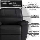 Poltrona Do Papai Reclinável Giratória Glider Mecânico Armêni