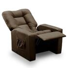 Poltrona Do Papai Reclinável Ibiza Corino Mirra Decor