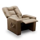Poltrona Do Papai Reclinável Ibiza Suede Mirra Decor
