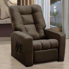 Poltrona Do Papai Reclinável Ibiza Suede Mirra Decor