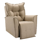 Poltrona Do Papai Reclinável King - Linho