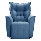 Poltrona Do Papai Reclinável King - Linho