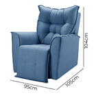 Poltrona Do Papai Reclinável King - Linho