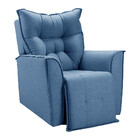 Poltrona Do Papai Reclinável King - Linho